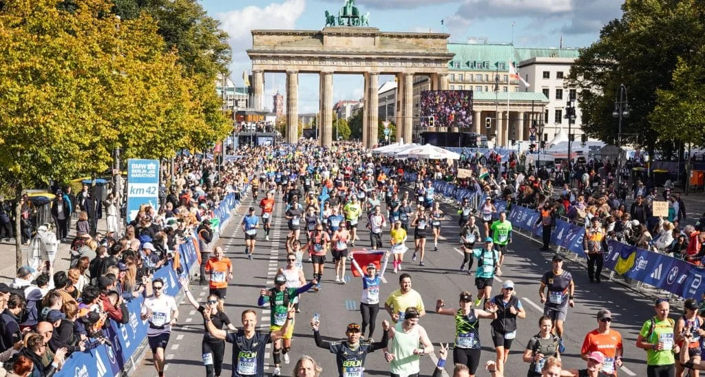 finish marathon Berlijn